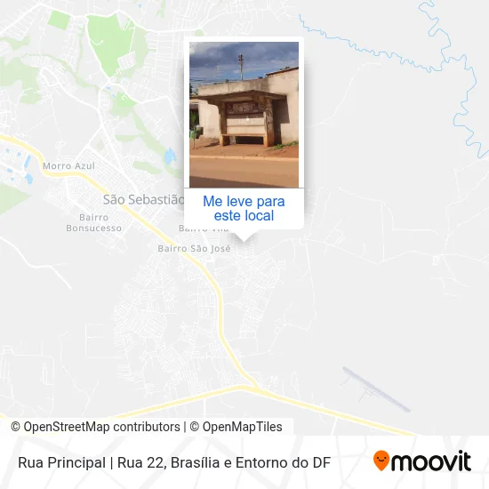Rua Principal | Rua 22 mapa