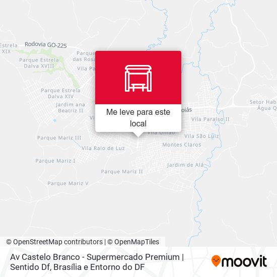 Av Castelo Branco - Supermercado Premium | Sentido Df mapa