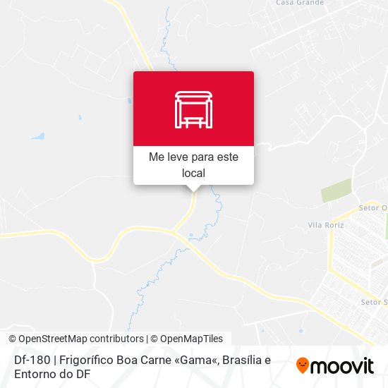 Df-180 | Frigorífico Boa Carne «Gama« mapa