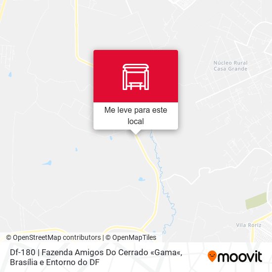 Df-180 | Fazenda Amigos Do Cerrado «Gama« mapa