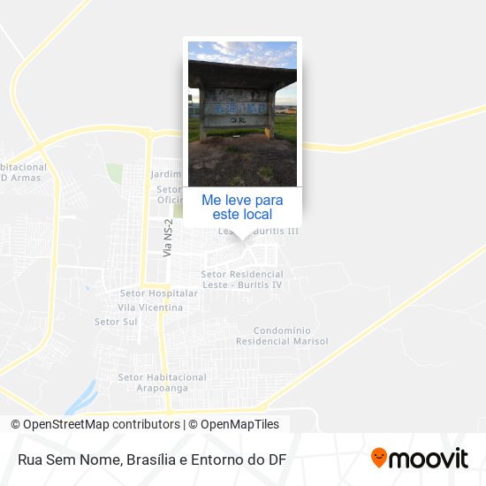 Rua Sem Nome mapa