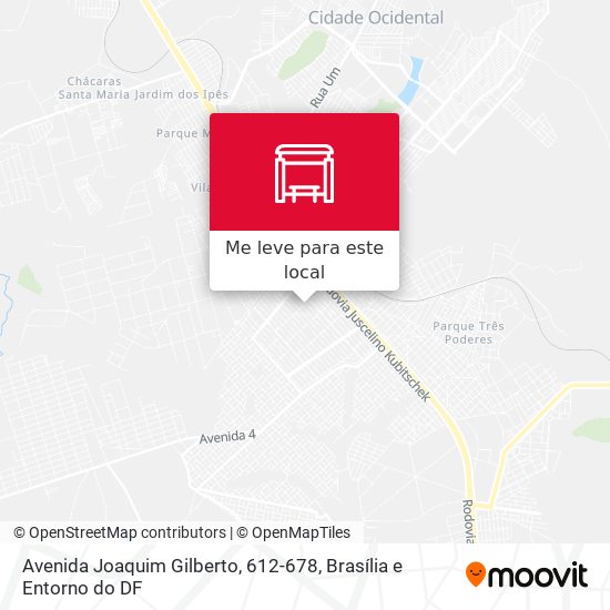 Avenida Joaquim Gilberto, 612-678 mapa