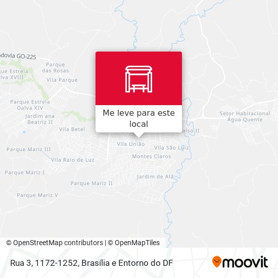 Rua 3, 1172-1252 mapa