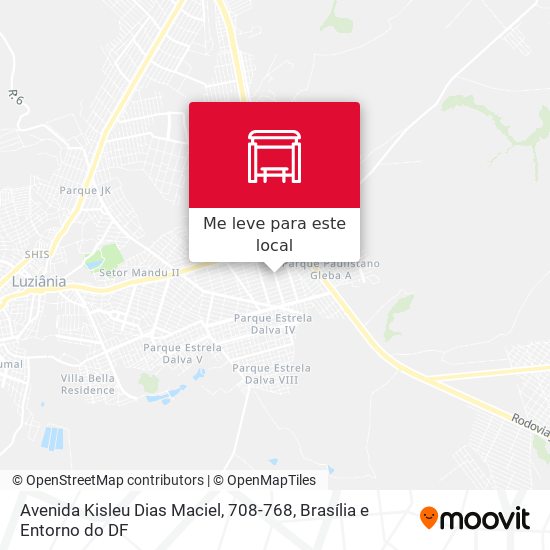 Avenida Kisleu Dias Maciel, 708-768 mapa