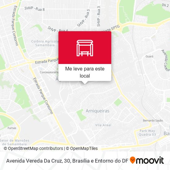 Avenida Vereda Da Cruz, 30 mapa