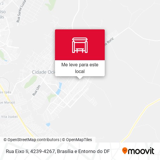 Rua Eixo Ii, 4239-4267 mapa