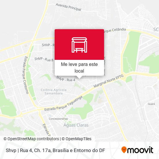Shvp | Rua 4, Ch. 17a mapa