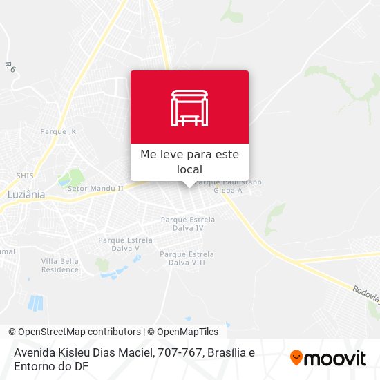 Avenida Kisleu Dias Maciel, 707-767 mapa