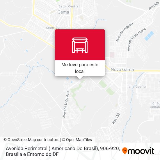 Avenida Perimetral ( Americano Do Brasil), 906-920 mapa
