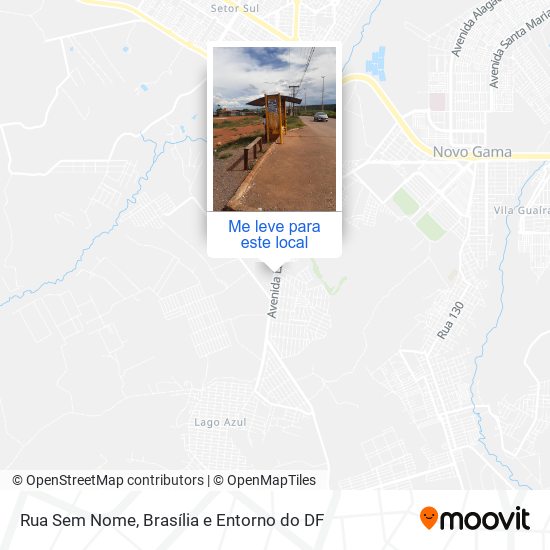 Rua Sem Nome mapa