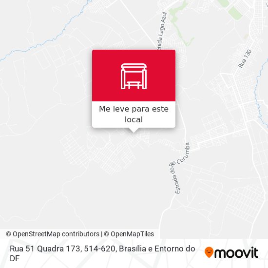 Rua 51 Quadra 173, 514-620 mapa