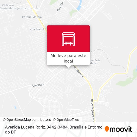 Avenida Lucena Roriz, 3442-3484 mapa