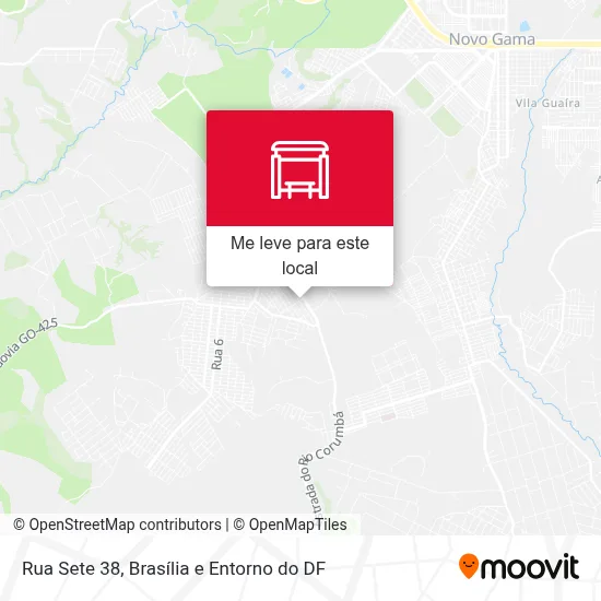 Rua Sete 38 mapa