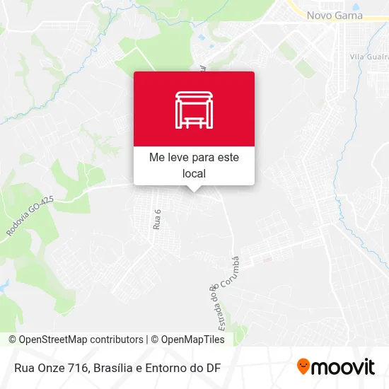 Rua Onze 716 mapa