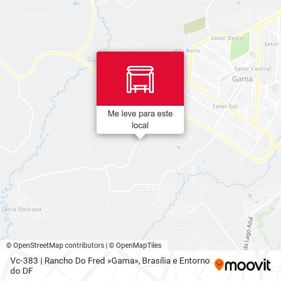Vc-383 | Rancho Do Fred »Gama» mapa