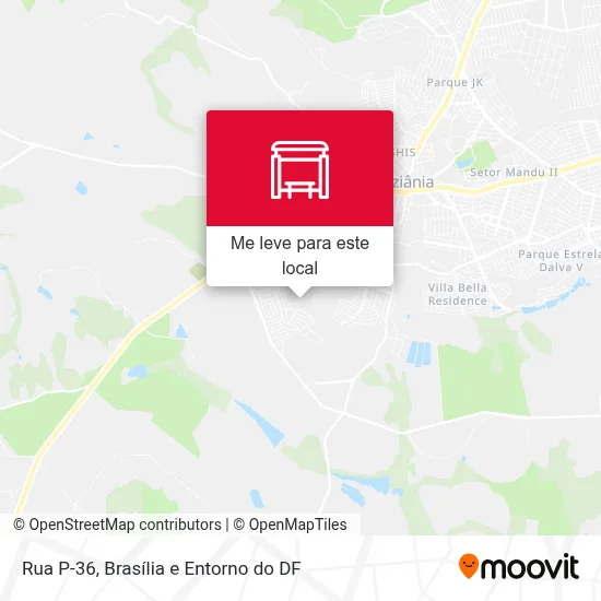 Rua P-36 mapa