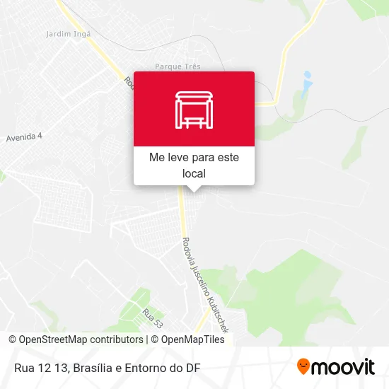 Rua 12 13 mapa