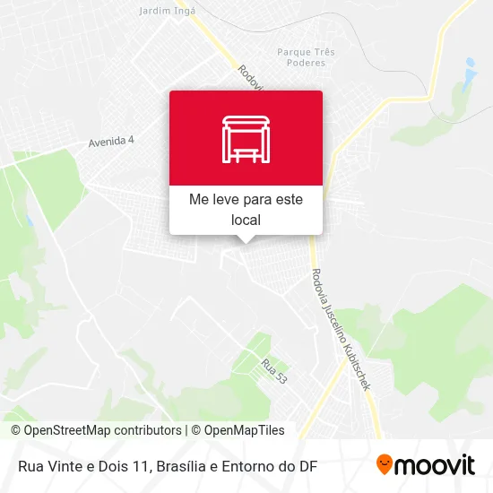 Rua Vinte e Dois 11 mapa