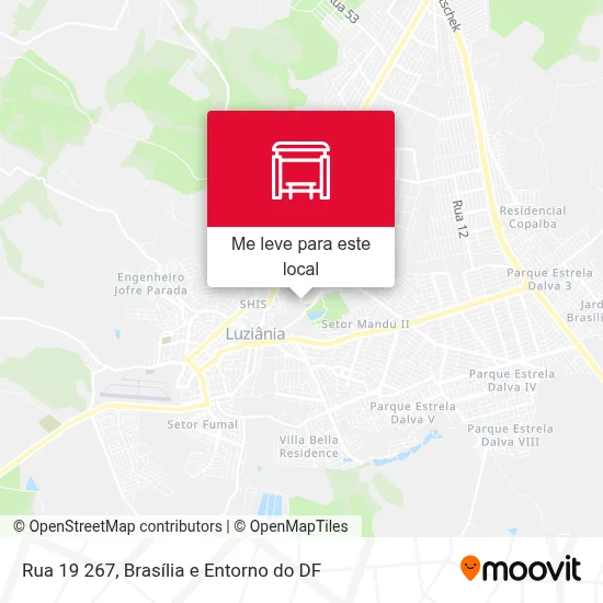 Rua 19 267 mapa