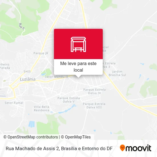 Rua Machado de Assis 2 mapa
