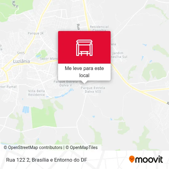 Rua 122 2 mapa