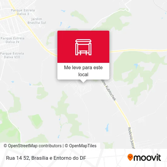 Rua 14 52 mapa