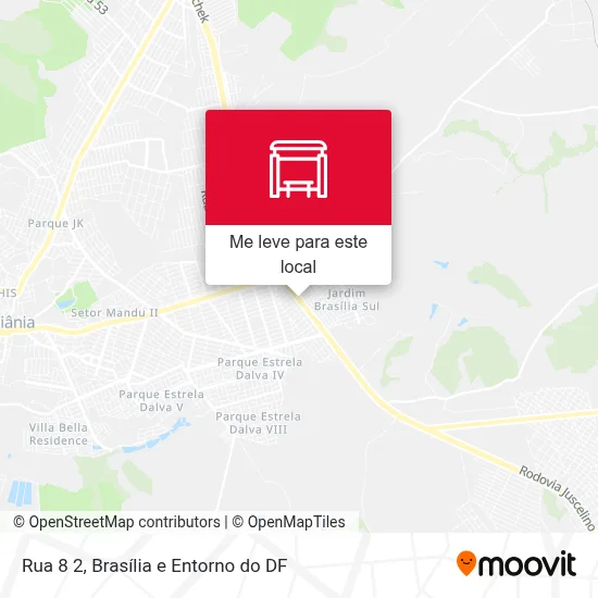 Rua 8 2 mapa
