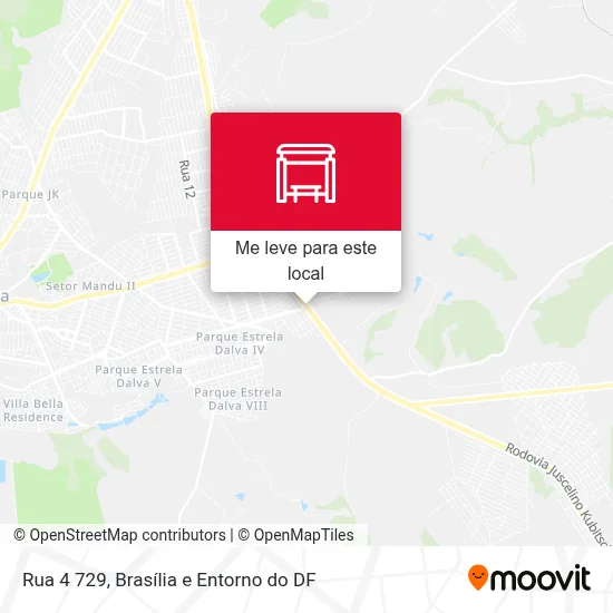 Rua 4 729 mapa