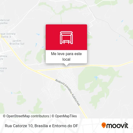 Rua Catorze 10 mapa