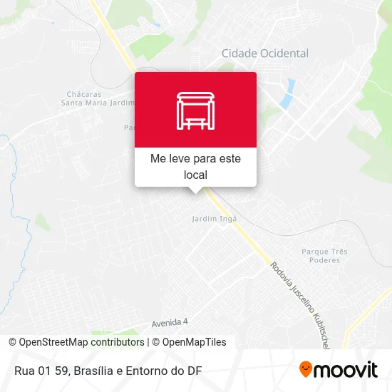 Rua 01 59 mapa