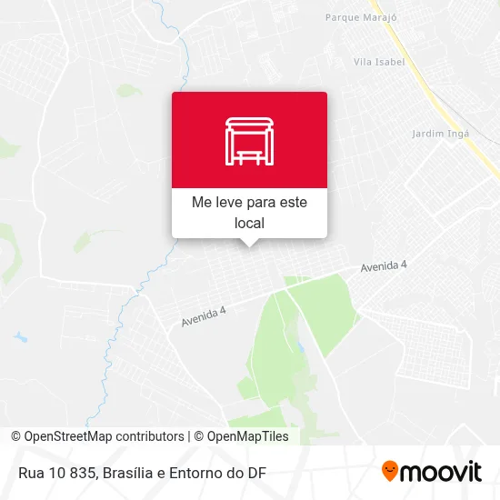 Rua 10 835 mapa