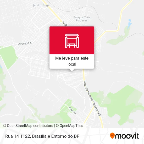 Rua 14 1122 mapa