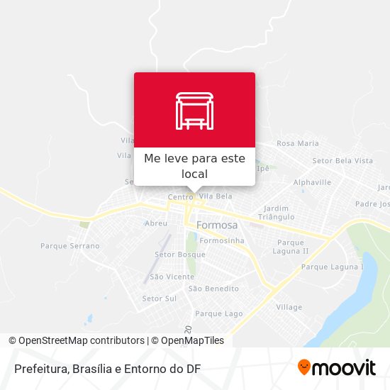 Prefeitura mapa