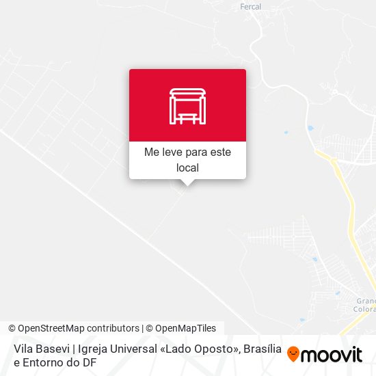 Vila Basevi | Igreja Universal «Lado Oposto» mapa