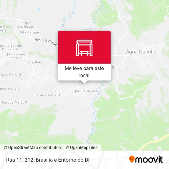 Rua 11, 212 mapa