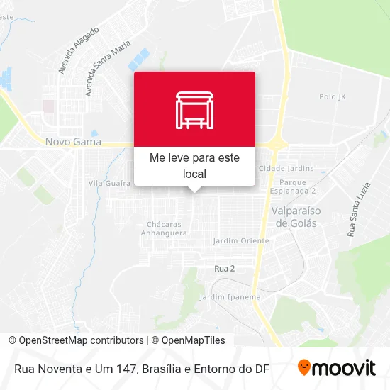 Rua Noventa e Um 147 mapa