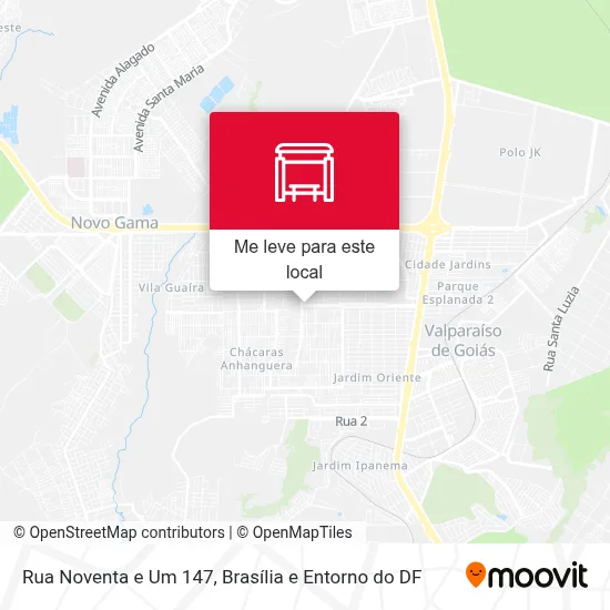 Rua Noventa e Um 147 mapa