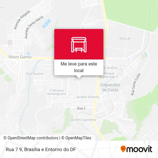 Rua 7 9 mapa