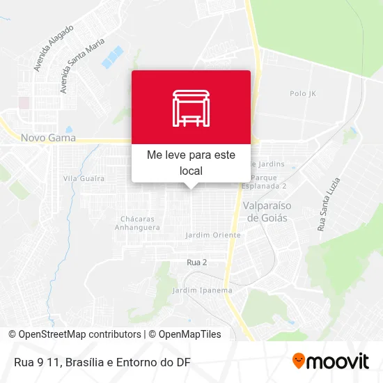 Rua 9 11 mapa