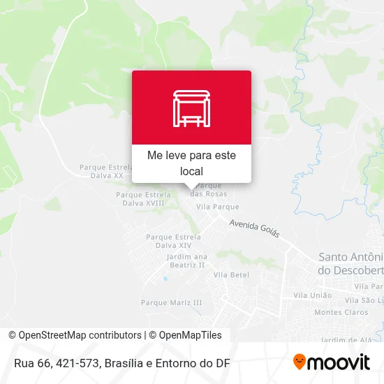 Rua 66, 421-573 mapa