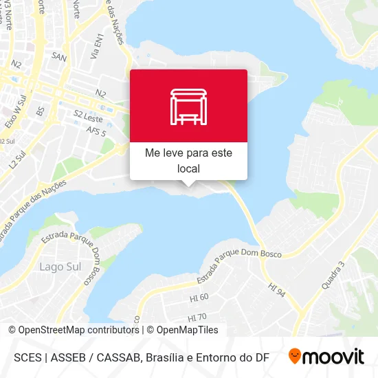 SCES | ASSEB / CASSAB mapa