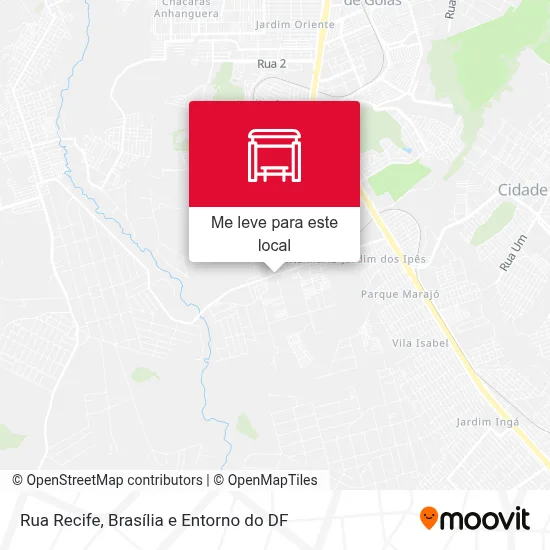 Rua Recife mapa