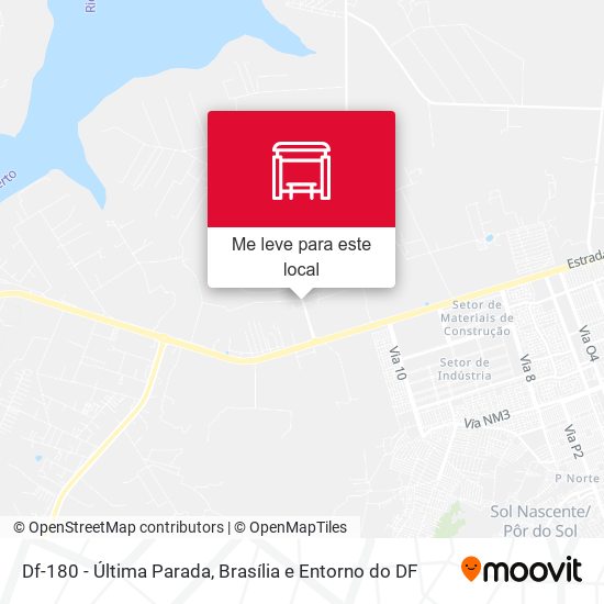 Df-180 - Última Parada mapa