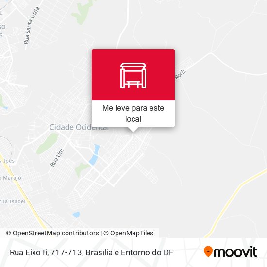 Rua Eixo Ii, 717-713 mapa