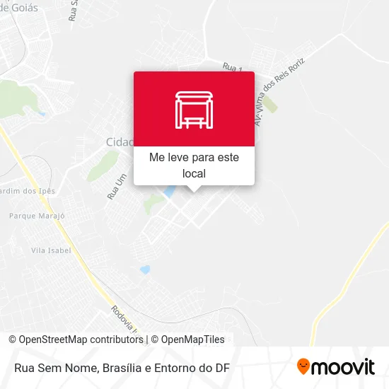 Rua Sem Nome mapa