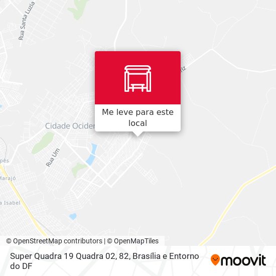 Super Quadra 19 Quadra 02, 82 mapa