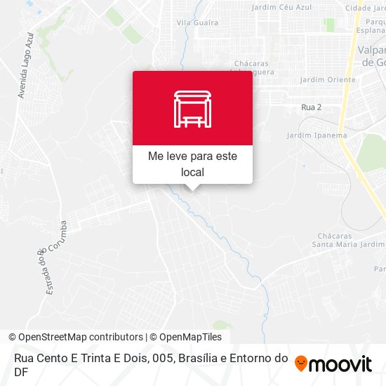 Rua Cento E Trinta E Dois, 005 mapa