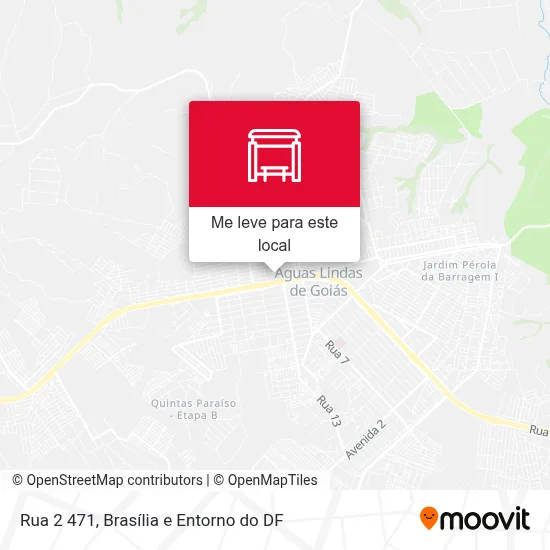Rua 2 471 mapa