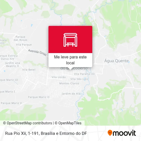 Rua Pio Xii, 1-191 mapa