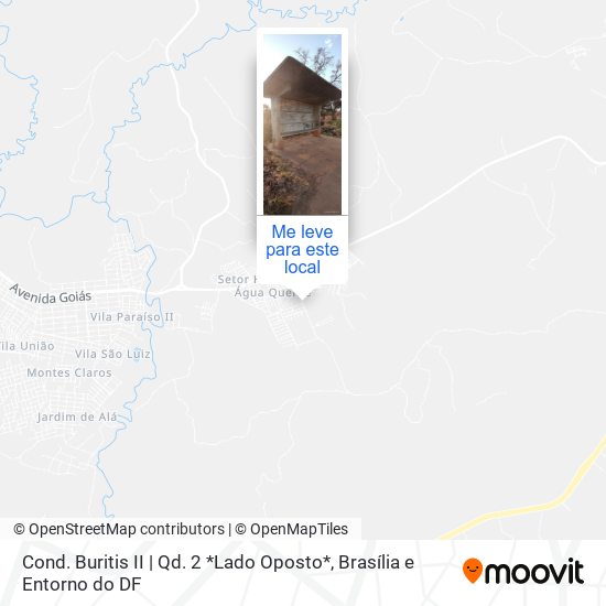 Cond. Buritis II | Qd. 2 *Lado Oposto* mapa